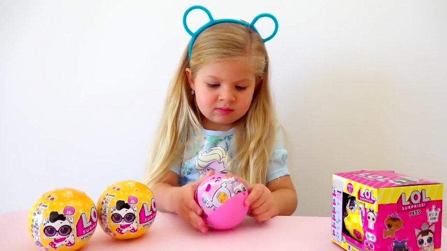 دیانا و اسباب بازی ها - تخم مرغ های شانسی پوچ و جایزه دار